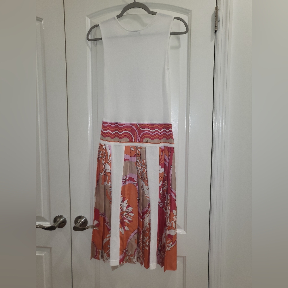 NWT RARE EMILIO PUCCI VISCOSA SILK DRESS SIZE XS - Picture 6 of 9